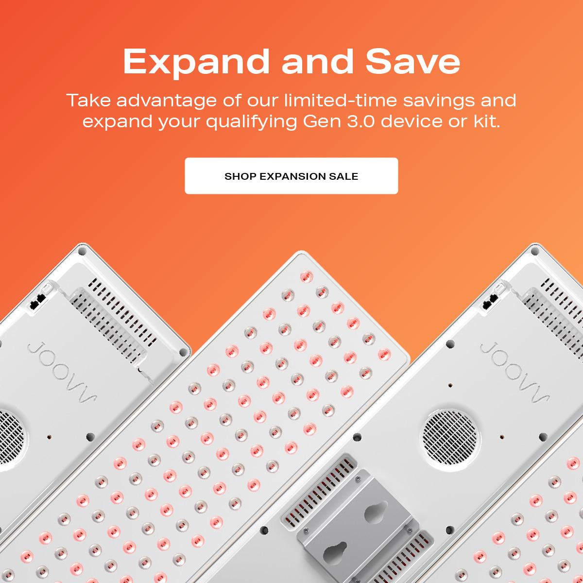 Expand and Save - Joovv Memorial Day Sale