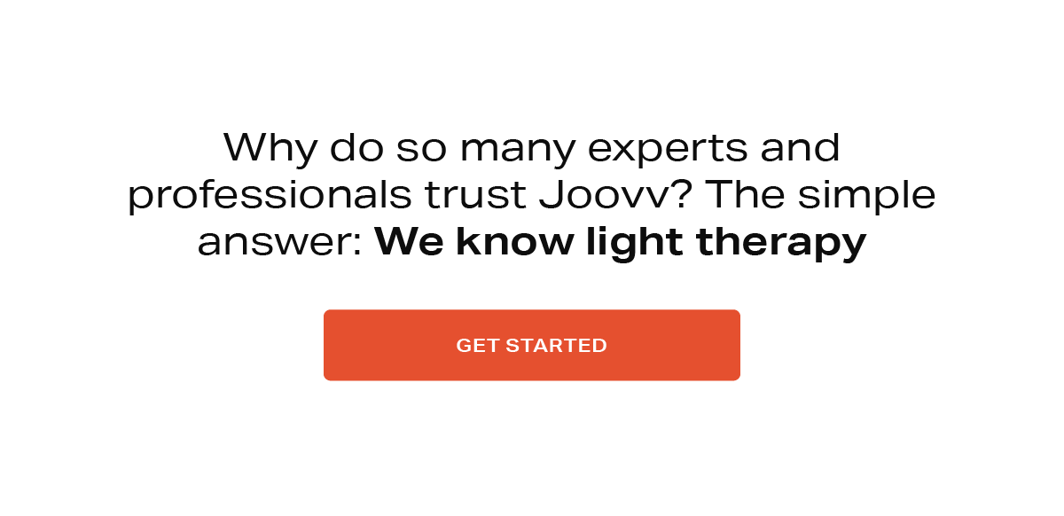 We know light therapy - Shop Joovv