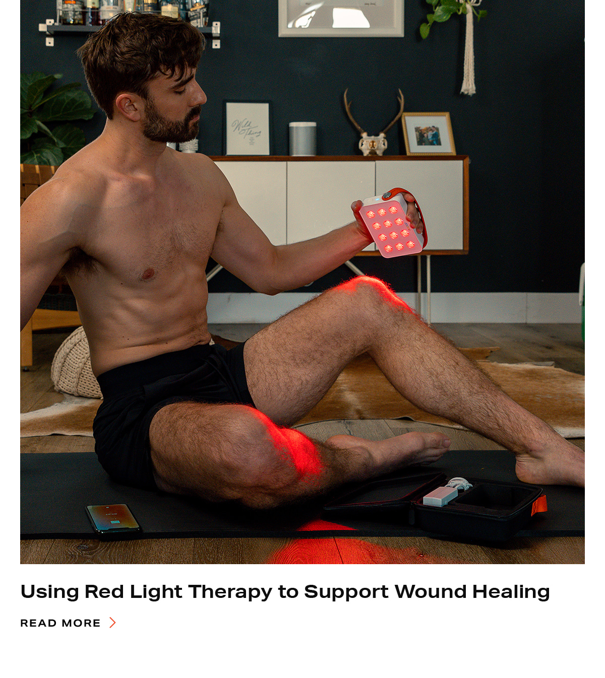 Using Red Light Therapy to Support Wound Healing